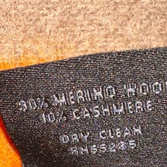 🍁Express cashmere and merino wool, fall colors, extra long Scarf 9.5”x72” EUC - Picture 5 of 8